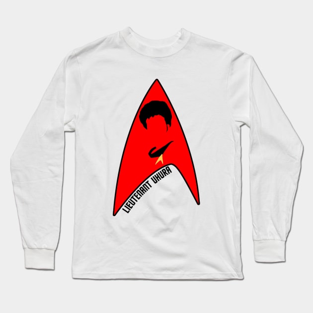 Lt. Uhura Long Sleeve T-Shirt by Sutilmente